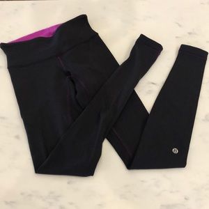 Lululemon Wunder Under reversible leggings